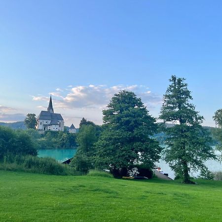 See-Residenz St. Anna - Mit Exklusivem Seezugang 마리아워스 외부 사진