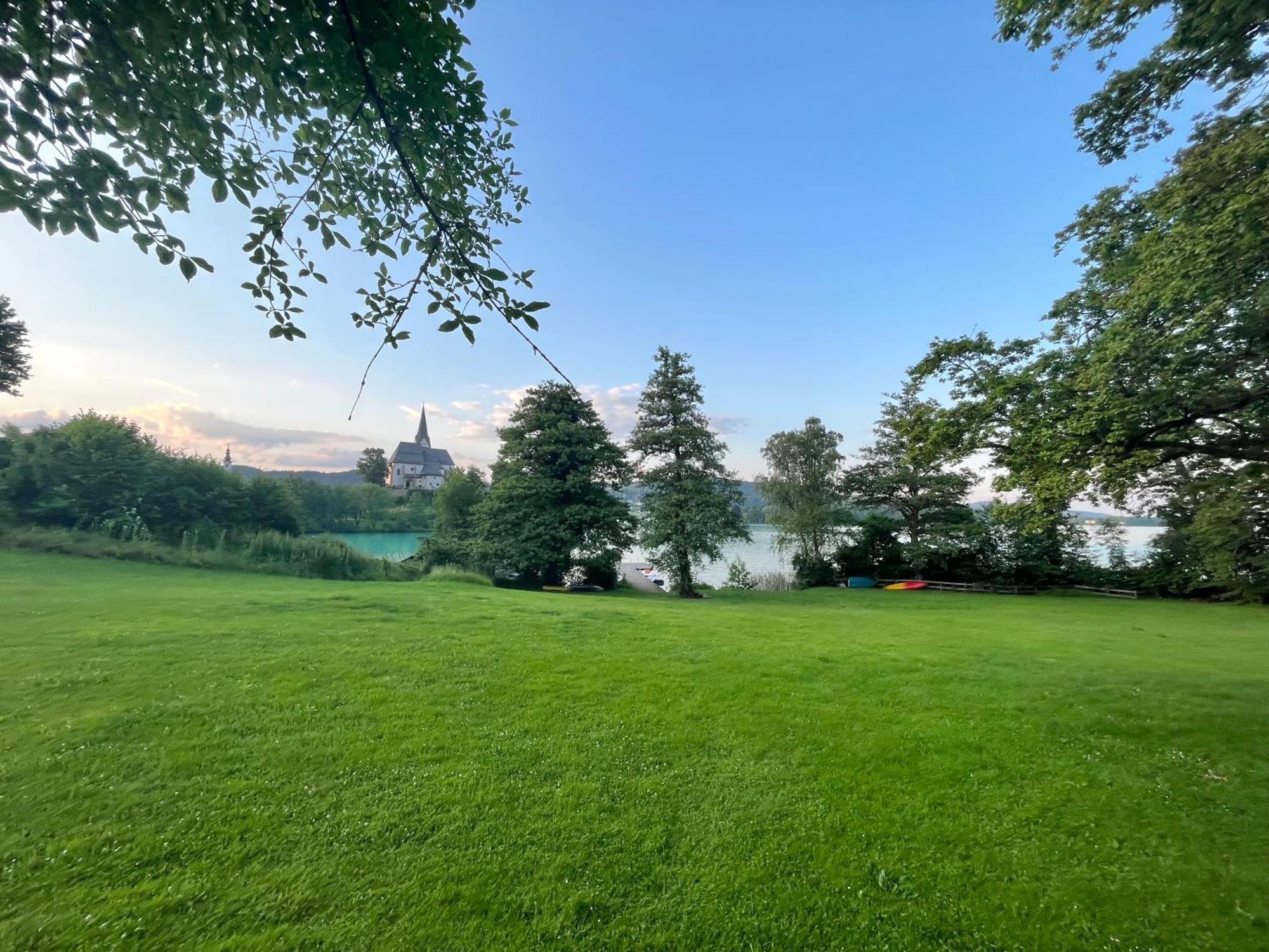 See-Residenz St. Anna - Mit Exklusivem Seezugang 마리아워스 외부 사진